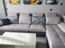 全友家居 沙发现代简约储物功能可折叠沙发布艺可拆洗客厅时尚沙发床组合102132 反向沙发 实拍图