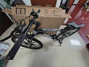 凤凰（Phoenix） 山地自行车成年人男士女士学生变速减震油刹线刹山地车自行车 黑白/十刀轮/铝合金车架/蓝图 27.5寸（身高170-190左右） 24速数字指拨/默认线碟可改油碟 实拍图