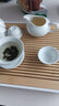陶瓷功夫茶具套装家用白瓷泡茶器办公室会客青花茶壶盖碗茶杯整套冲茶器 10头功夫茶具【金茶圣】 实拍图