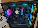 瓦尔基里（VALKYRIE）VK A360一体式水冷ARGB电脑CPU风扇GLA360数显水冷 白色台式机冷排 A240水冷散热器 1700多平台AM5 A240 ARGB黑色 实拍图