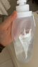莱贝（RYBACK）便携运动水壶折叠硅胶水杯户外饮水壶骑行跑步登山防摔防漏软水瓶 白色 500ml 实拍图