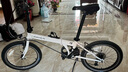 大行（DAHON） 顺丰发货折叠自行车20寸8级变速单车P8经典款KBC083 白色【速联X7+苹果胎】 实拍图