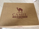 骆驼（CAMEL）网面透气跑步女鞋轻量健步运动鞋子 CD2223L6852 灰/梅红 38 实拍图