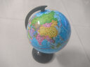 反转世界地球仪学生用初中生中英教学版20cm高中用小号中号大号儿童早教摆设高清地球仪创意摆件小学生 中号14cm 实拍图