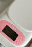 香山厨房秤电子秤 克称烘焙称菜迷你秤 0.1g高精度 粉色 充电款 实拍图