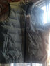 JEEP SPIRIT吉普衣多穿秋冬羽绒马甲男外套无袖坎肩男士纯色大码胖子马夹保暖 豆绿色 6XL 实拍图