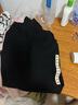 无印良品（MUJI）女式 天竺 可水洗高领毛衣 长袖针织衫 BAG05A1A 黑色 M 160/84A 实拍图