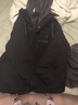 POUM国潮男装棉衣男假冬季两件连帽棉袄外套男冬季宽松保暖晋江棉服潮 GWHG-MY17黑色 XL 实拍图
