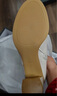 达芙妮高跟鞋女法式粗跟短靴增高显瘦皮靴女4622607023 米色（加绒） 38 实拍图