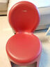 禧天龙（Citylong）福娃椅家用宝宝椅小板凳弧形凳腿塑料靠背加厚防滑小凳子 【故宫红】Tiara福娃椅 20cm -30cm 实拍图
