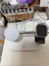 MOYIEAKAN 无线充电器15W快充 苹果iPhone15/14/13 Pro Max耳机12手机手表iwatch S6/7/8/9代底座充电支架 纯净白【小夜灯｜五合一磁吸无线快充】 实拍图