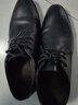 波图蕾斯轻便男士系带商务休闲皮鞋保暖正装棉鞋男 6003 黑色(加绒) 44 实拍图