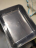 鸿宇316不锈钢保鲜盒带盖方盘冰箱收纳盒盘子野餐盒饺子方盒长方形 316加厚25*20.5.5【一个装】 实拍图