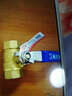 海胜 铜球阀4分6分全黄铜双螺纹内丝自来水通用阀门 DN15 4分 实拍图