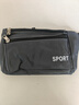 【万人种草】男女通用运动腰包多功能大容量防水耐磨户外胸包腰包 腰包灰 实拍图