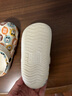 巴布豆儿童拖鞋1-3岁小童防滑凉拖鞋男童女童婴幼儿居家室内宝宝洞洞鞋 黄色78-1 24 内长16.5cm 适合脚长15.5-16cm 实拍图