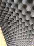 鑫恒宽隔音棉墙体自粘吸音棉室内隔音板墙门窗卧室ktv消音棉降噪材料 蓝色2cm厚（无背胶款）5平方 实拍图