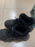 回力男鞋加绒雪地靴男2025冬季新款男士中帮保暖棉鞋男加厚运动棉靴子 黑色 42 实拍图