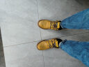 CAT卡特工装靴男士马丁靴中帮大黄靴户外鞋子男士防滑短靴P11097 晒单实拍图