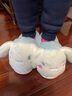 Hello Kitty女童棉鞋冬儿童室内家居鞋小孩保暖亲子棉拖鞋 玉贵狗蓝 36-37码 实拍图