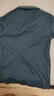 杉杉（FIRS）凉感高弹短袖T恤男2026夏季新款舒适商务感无痕POLO通勤衫701 铁灰 M (170) 实拍图