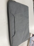 嘉速 14英寸笔记本电脑包 手提式内胆包适用于苹果小米联想华为戴尔惠普华硕 男女商务超薄简约内胆保护套 灰 实拍图