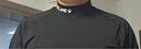 卡尔美（KELME）运动弹力紧身衣男加绒加厚保暖高领健身服足球打底衫男童 黑色 2XL/185 实拍图