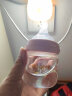 欧贝妮 新生儿奶瓶 婴儿奶瓶 宽口径玻璃奶瓶 初生儿宝宝奶瓶0-3-6个月 实拍图