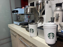 星巴克（Starbucks）保温杯355ml咖啡杯车载随行保冷水杯子男女士礼物雪地白女神款 实拍图