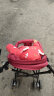 小龙哈彼（Happy dino）婴儿推车轻便折叠便携伞车溜娃神器冬夏两用红色 LD099-H-U033P 实拍图