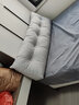 南极人（Nanjiren）靠枕床上腰部靠垫床头靠背垫趴睡枕榻榻米沙发护腰靠抱枕床头靠垫 艾琳-绅士灰【可拆洗】 长150*厚20*高50cm 实拍图