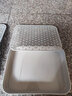 法岚仕邦 茶水盘 茶具托盘水杯子杯架沥水盘长方形塑料日式茶盘双层托盘创意家用厨房水果盘 沥水盘(灰色常规大号-加深款) 实拍图