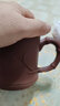 君礼轩 紫砂杯宜兴全手工原矿紫泥茶具紫砂杯子泡茶杯劲竹杯500ml 实拍图