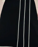 PORTS宝姿  新品商场同款女装百搭撞色压褶半身裙LN8S008KWB008 黑色 S (4) 实拍图