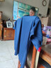 廷毅防晒衣男士冰丝防晒服夏季户外钓鱼服轻薄透气皮肤衣定制LOGO印字 藏青色【可拆卸帽檐】 L 【110-130斤】 实拍图