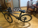 永久公路自行车男女700C弯把破风公路车27级变速成人学生城市运动单车 27速-消光灰+挡泥板+座套 实拍图