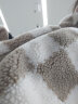 鸭鸭（YAYA）新国标羽绒服女冬中长款羊羔绒保暖加厚时尚韩版防寒外套HS 奶咖格色 M 实拍图