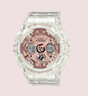 卡西欧（CASIO） G-SHOCK GIRLS 透明系列女士手表  时尚运动防水手表 GMA-S120SR-7APR 实拍图