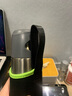 ONEDAY保温杯杯套手提通用隔热防摔烫茶玻璃杯水杯子袋带保护套罩防烫 大号黑色单面款 实拍图