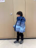 卡兔蓝猫（KATULANMAO）儿童装男童冬装羽绒棉服2023新款棉衣中大童加厚冬季洋气棉袄外套 蓝色 150cm 晒单实拍图