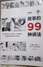 一个故事的99种讲法 (美)马特·马登 风靡欧美的动漫画工作坊经典教科书 不可或缺的案头书《风格练习》漫画版 实拍图