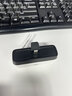 MUSTTRUE【3C认证】胶囊充电宝快充迷你便携应急口袋自带插头适用于华为小米苹果手机移动电源 旗舰闪充版【苹果接口丨即插即充】珍珠白 实拍图