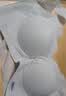 氧心（YANGXIN）2件装夏季吊带背心内衣女聚拢舒适无痕无钢圈文胸超薄收副乳胸罩 黑色+卡其【吊带款】 L 实拍图