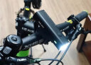 洛克兄弟声控自行车灯前灯夜骑强光手电筒充电公路山地车骑行装备 RHL1000流明 可正装/吊装(智能声控) 实拍图