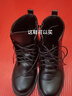 卡帝乐鳄鱼（CARTELO）马丁靴男款秋冬季2025工装靴子男厚底皮靴高帮男靴作战靴 黑色 41 实拍图