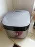 苏泊尔(SUPOR) 电饭煲4L家用3-4-8个人蓝钻球釜内胆多功能触屏电饭锅人微压柴火饭智能预约 金属拉丝机身 4L 实拍图