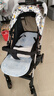 希诺贝贝婴儿推车可坐可躺婴儿车轻便折叠新生儿减震高景观双向儿童宝宝车 豪华版【极光灰】双向+一键收 实拍图