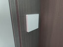 领普智能开关已接入米家APP智能场景联动语音控制定时开关一键全关 QE1墙开-PC面板-零火版-白色 单键 实拍图