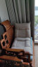 喻品懒人沙发床上靠背阳台小户型飘窗椅单人榻米沙发椅 LZ015米色 实拍图
