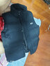 JEEP SPIRIT吉普马甲男外套男士秋冬季坎肩无袖棉衣纯色休闲立领学生户外服装 黑色 XL (125斤-135斤) 实拍图